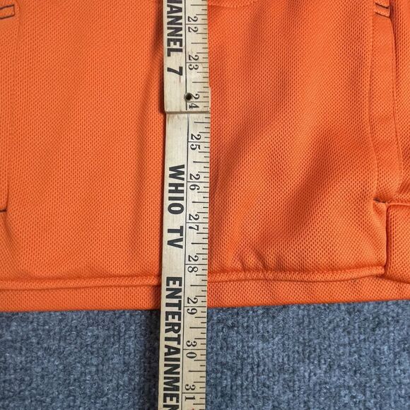 Reebok Cleveland Browns Hoodie Mens Large Orange NFL OnField Pullover Sweatshirt - Picture 11 of 16